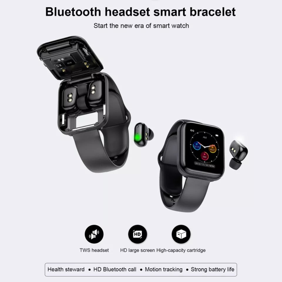 Smart bracelet tws discount earbuds bt 5.0