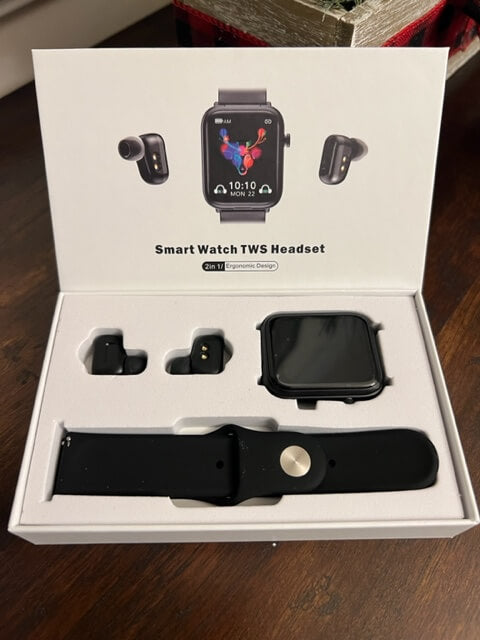 All-In One Smart Watch and Earbuds Combination